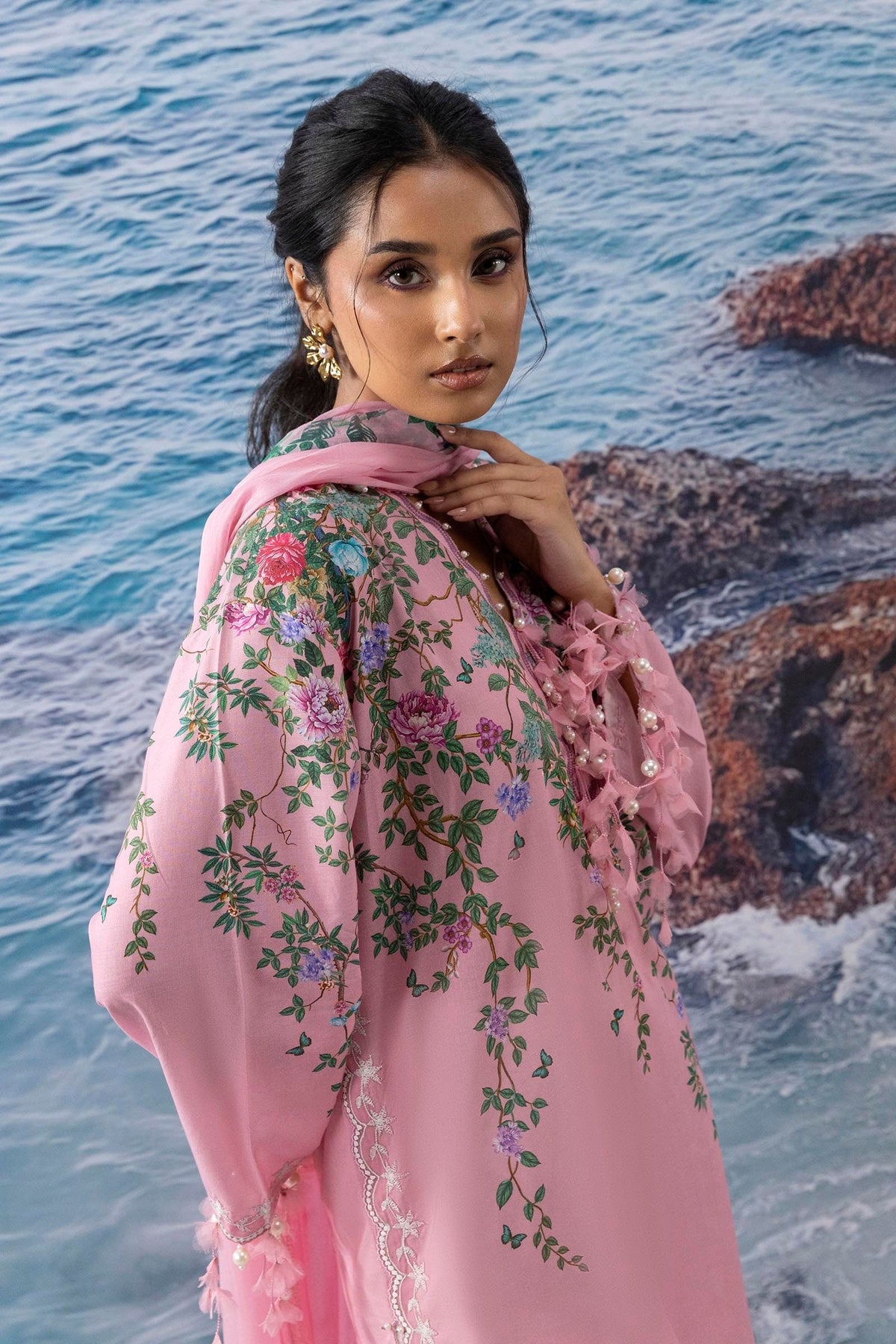 Sana Safinaz | Muzlin Summer 25 | 002A -  Sana Safinaz Ladies Clothes - Original Designer Dress - House of Maryam