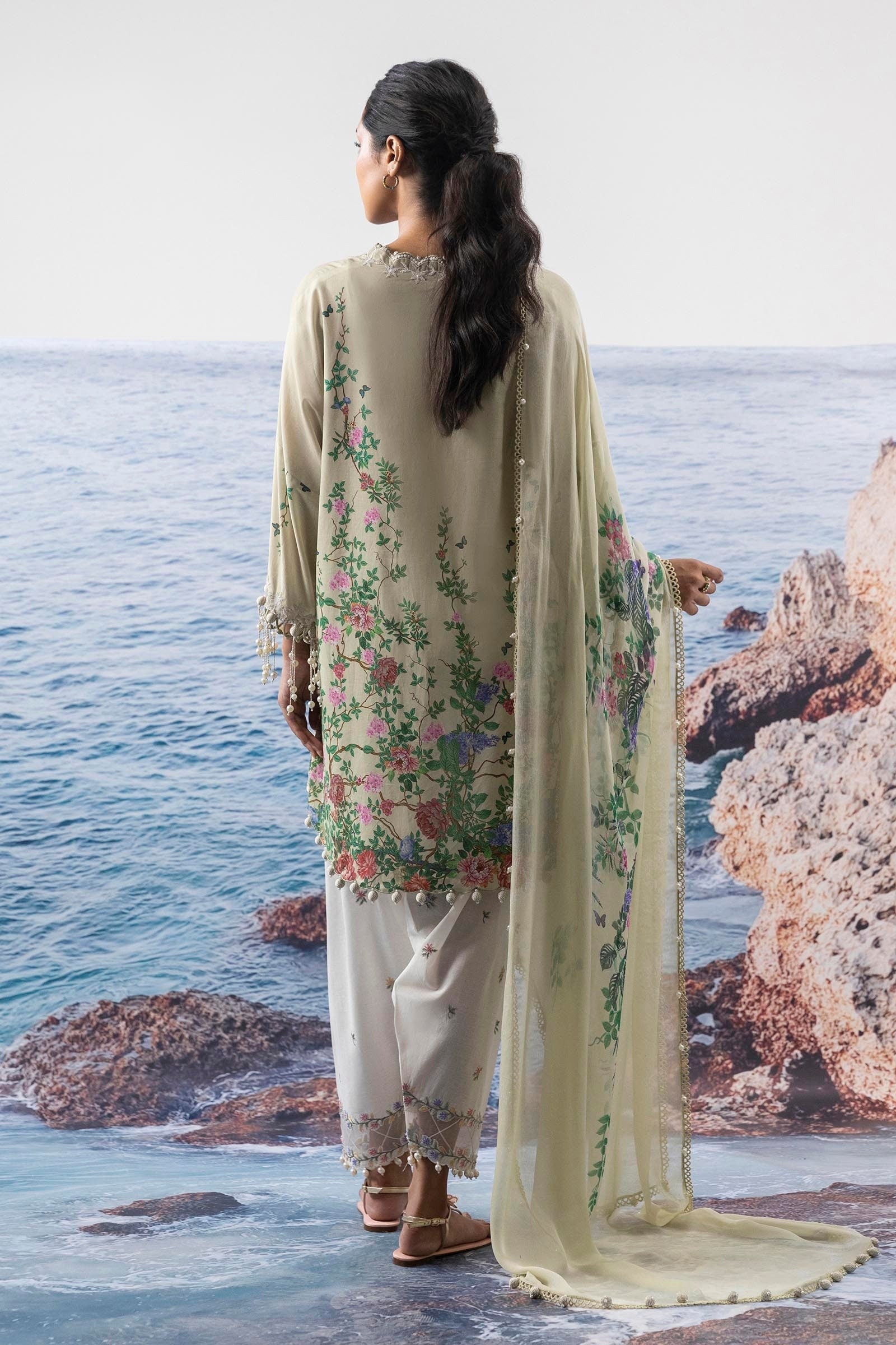 Sana Safinaz | Muzlin Summer 25 | 002B -  Sana Safinaz Ladies Clothes - Original Designer Dress - House of Maryam
