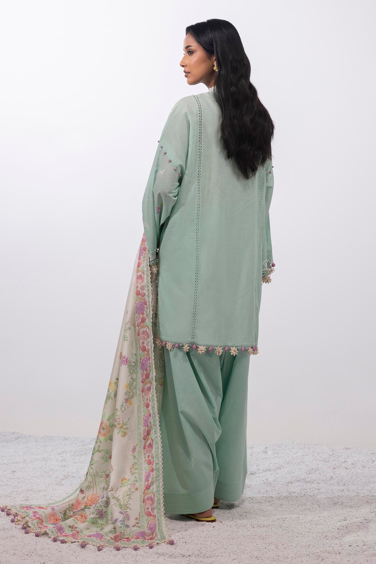 Sana Safinaz | Muzlin Summer 25 | 010A -  Sana Safinaz Ladies Clothes - Original Designer Dress - House of Maryam