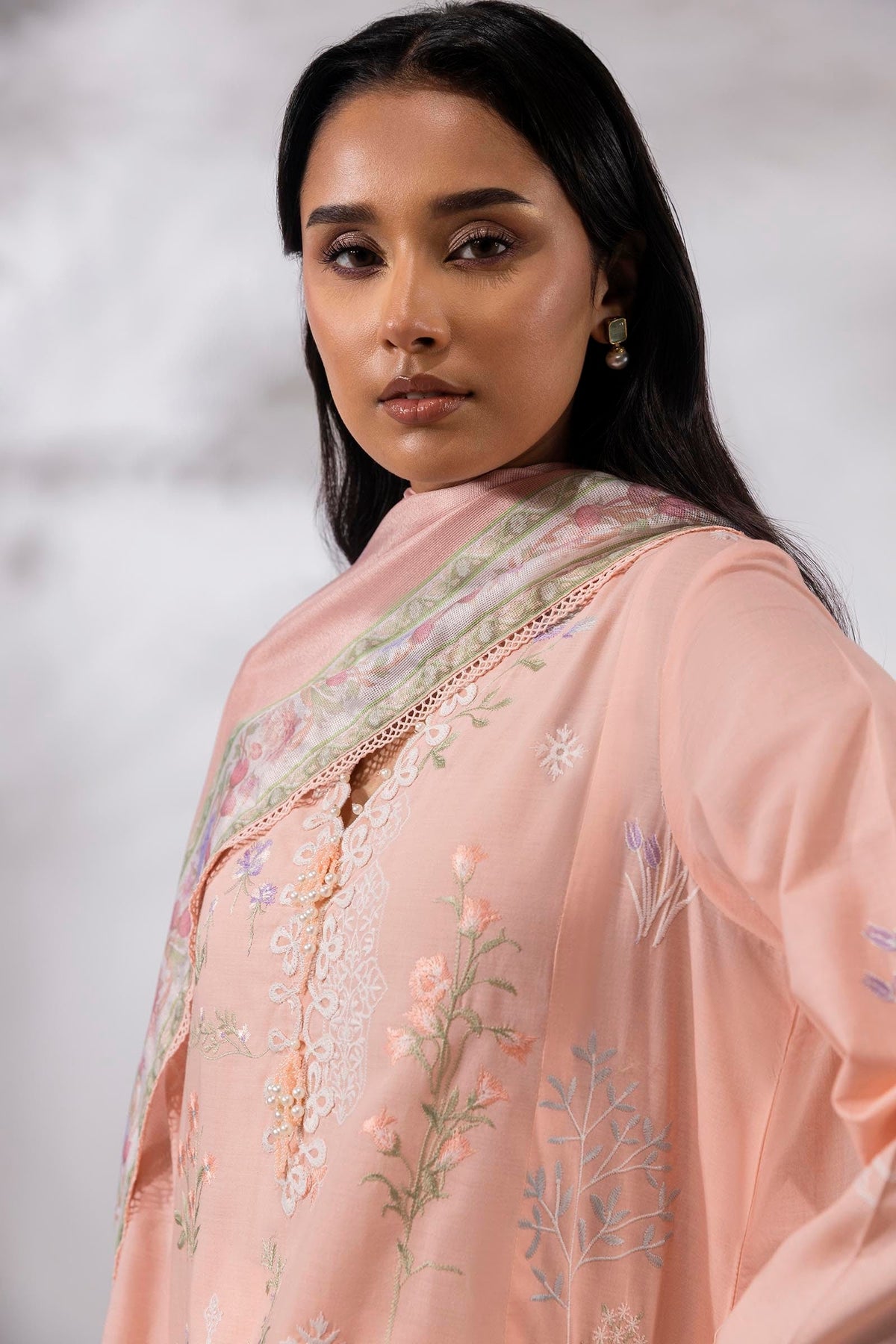 Sana Safinaz | Muzlin Summer 25 | 010B -  Sana Safinaz Ladies Clothes - Original Designer Dress - House of Maryam