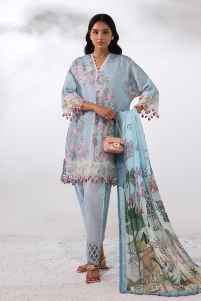 Sana Safinaz | Muzlin Summer 25 | 013A -  Sana Safinaz Ladies Clothes - Original Designer Dress - House of Maryam