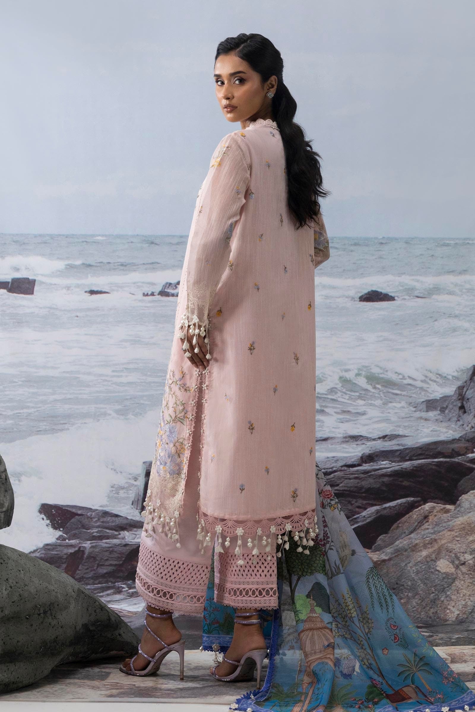 Sana Safinaz | Muzlin Summer 25 | 013B -  Sana Safinaz Ladies Clothes - Original Designer Dress - House of Maryam