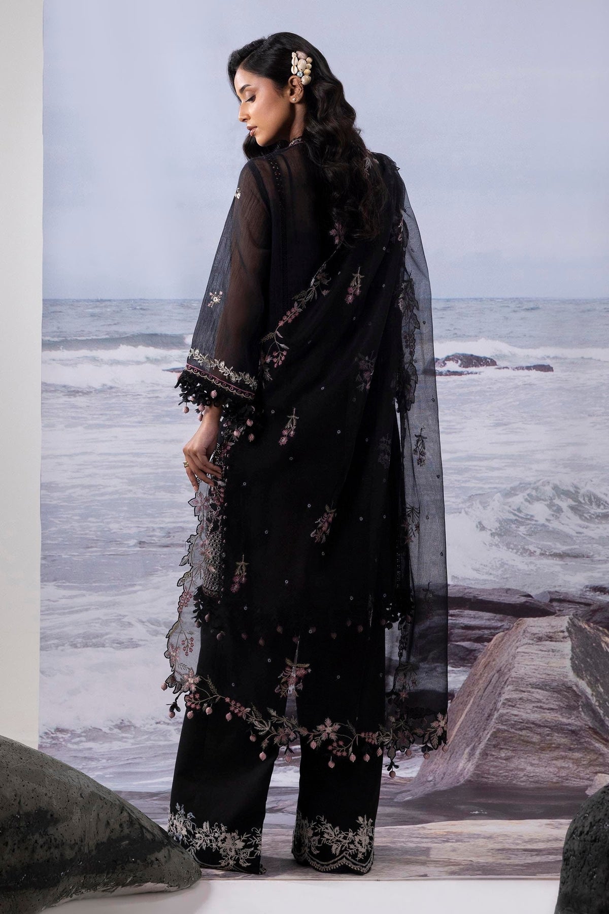 Sana Safinaz | Muzlin Summer 25 | 014A -  Sana Safinaz Ladies Clothes - Original Designer Dress - House of Maryam
