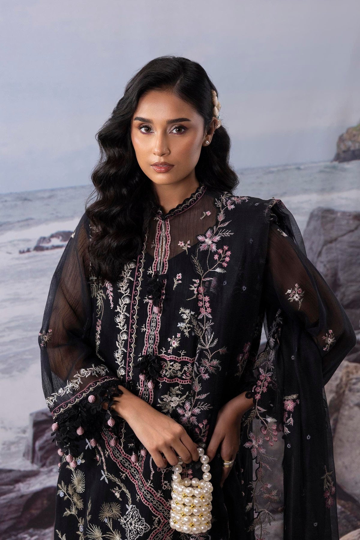 Sana Safinaz | Muzlin Summer 25 | 014A -  Sana Safinaz Ladies Clothes - Original Designer Dress - House of Maryam