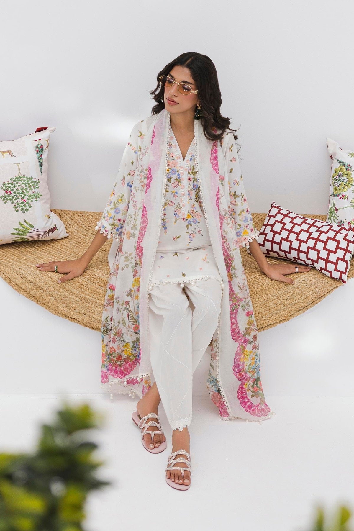 Sana Safinaz | Muzlin Summer 25 | 015A -  Sana Safinaz Ladies Clothes - Original Designer Dress - House of Maryam