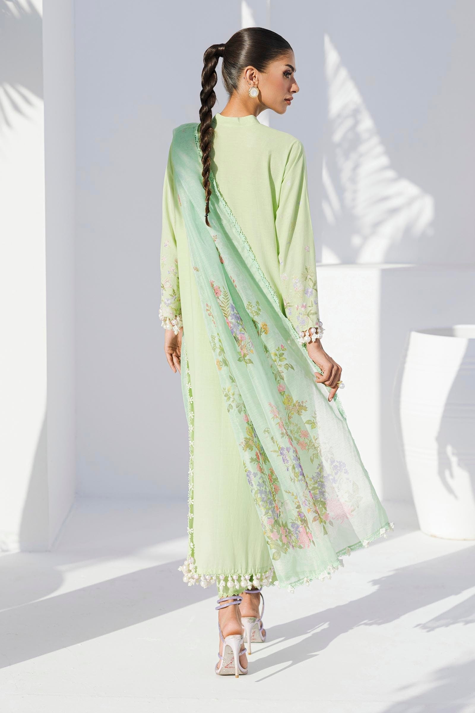 Sana Safinaz | Muzlin Summer 25 | 015B -  Sana Safinaz Ladies Clothes - Original Designer Dress - House of Maryam
