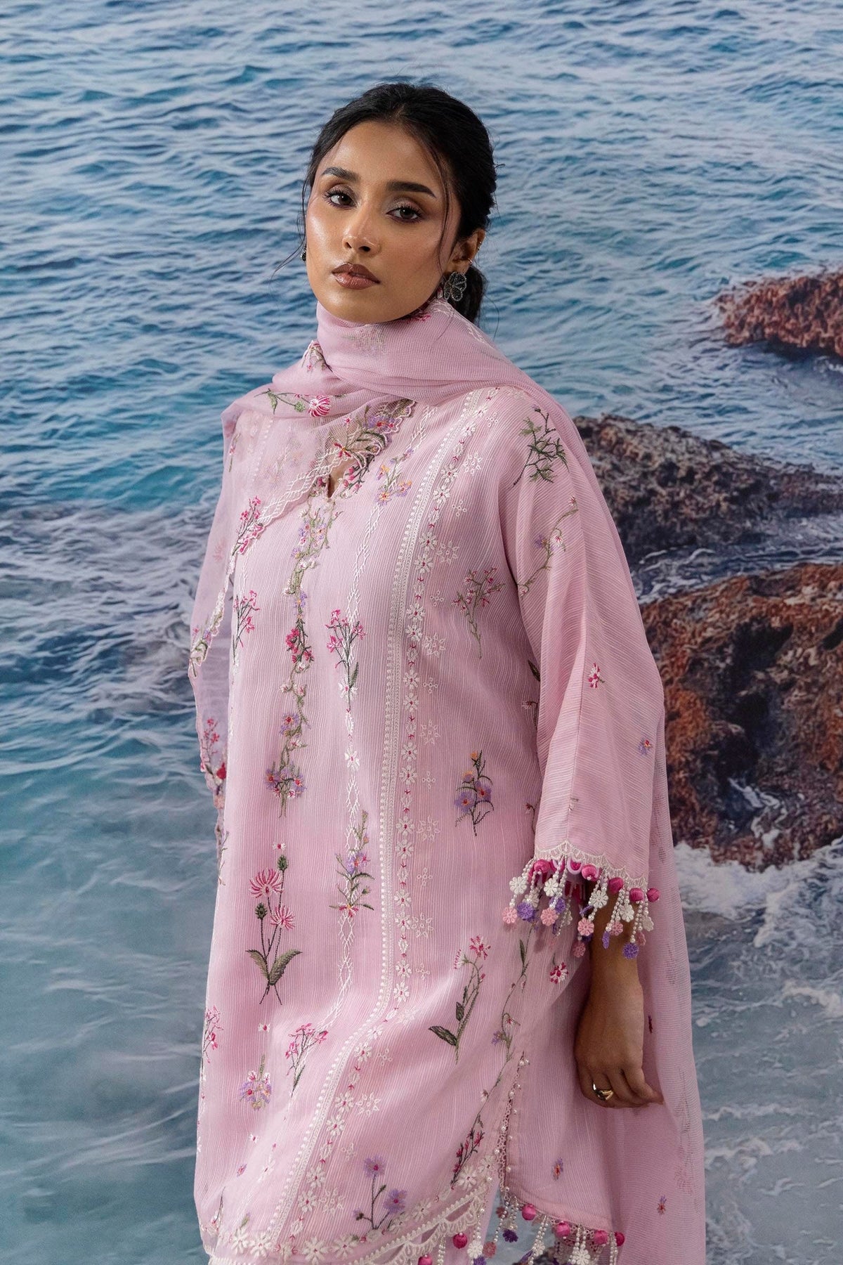 Sana Safinaz | Muzlin Summer 25 | 016B -  Sana Safinaz Ladies Clothes - Original Designer Dress - House of Maryam