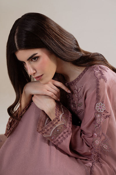 Cross Stitch | Exclusive Pret | Orchid Dusk-3PC (Shirt, Trouser & Dupatta)