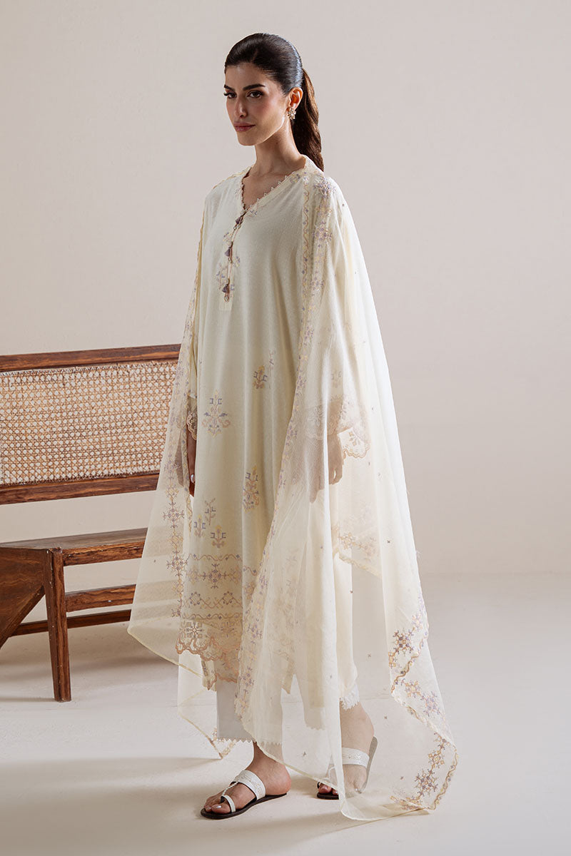 Cross Stitch | Exclusive Pret | Vivid Stitch-2PC (Shirt & Dupatta), image 5