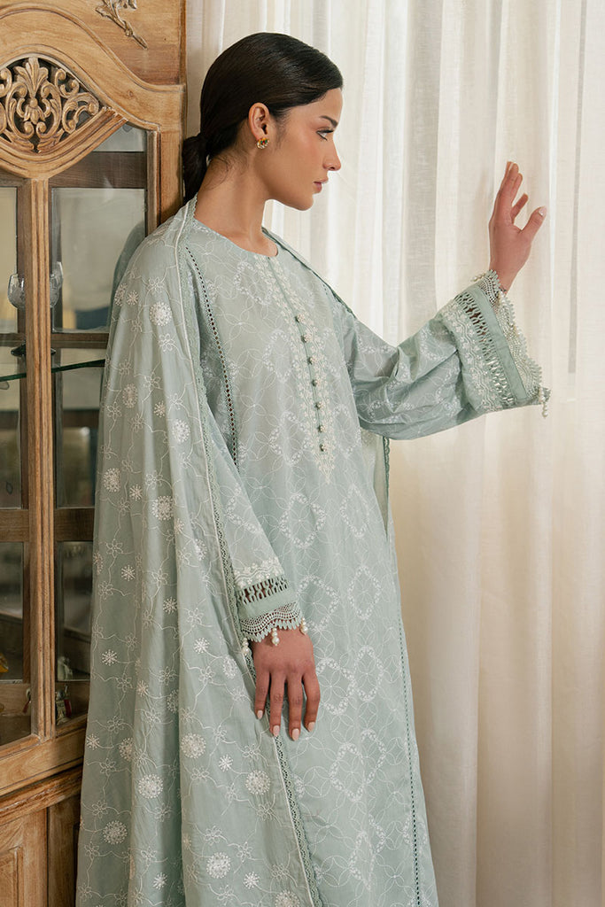 Cross Stitch | Emb Lawn Mahiri 26 | SAGE REVERIE, image 3