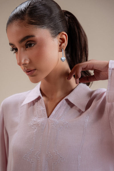 Cross Stitch | Basic Pret | Blossom-2PC (Shirt & Trouser)