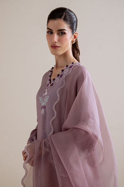 Cross Stitch | Exclusive Pret | Purple Haze-3PC (Shirt, Trouser & Dupatta)