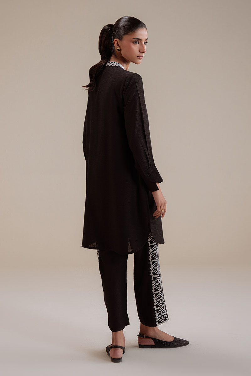 Cross Stitch | Basic Pret | Black Mist-2PC (Shirt & Trouser), image 6