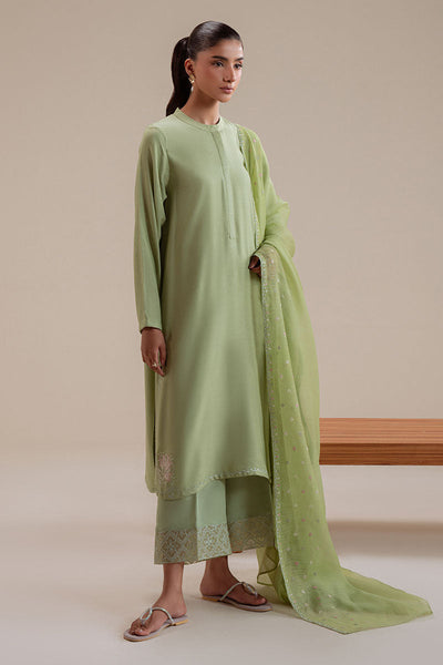 Cross Stitch | Basic Pret | Palm Tree-3PC (Shirt, Trouser & Dupatta)