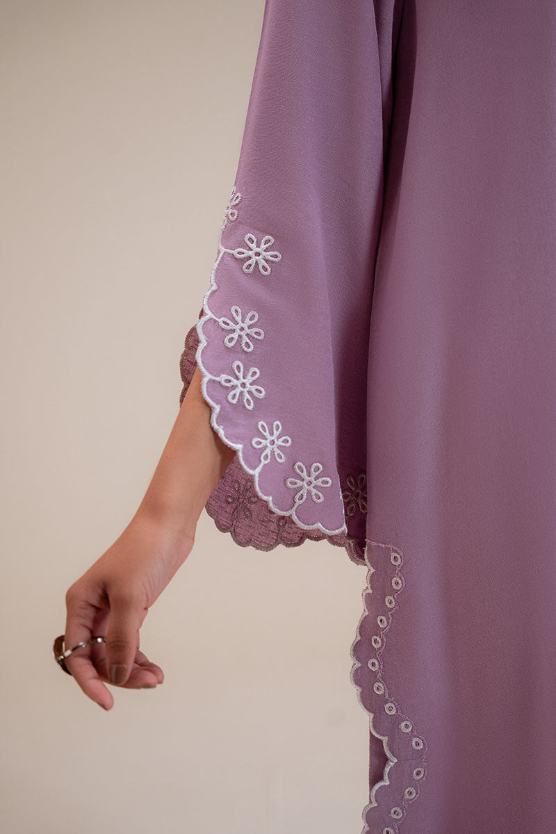 Cross Stitch | Basic Pret | Lavender Reef-3PC (Shirt, Trouser & Dupatta), image 2