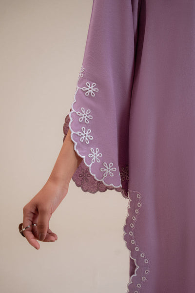Cross Stitch | Basic Pret | Lavender Reef-3PC (Shirt, Trouser & Dupatta)