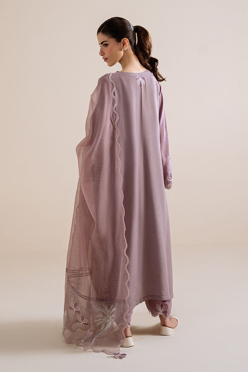 Cross Stitch | Exclusive Pret | Purple Haze-3PC (Shirt, Trouser & Dupatta), image 6