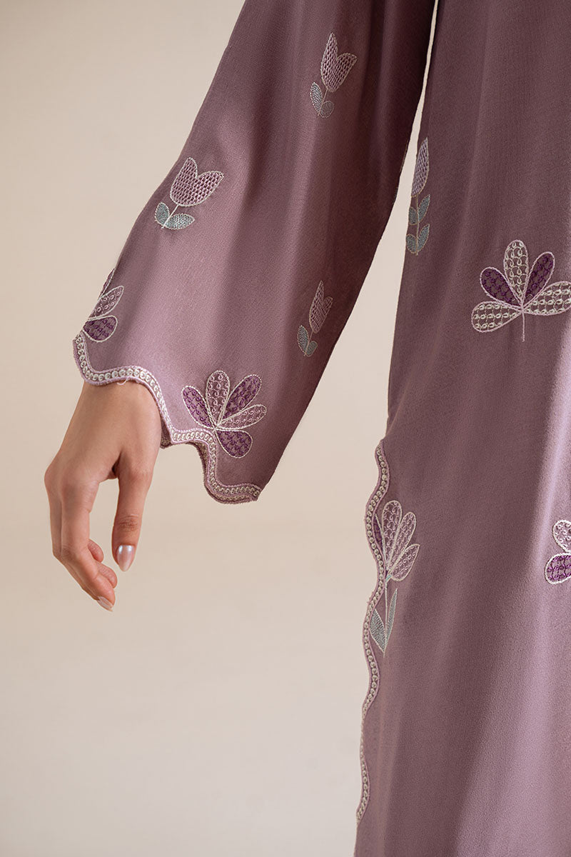 Cross Stitch | Exclusive Pret | Purple Haze-3PC (Shirt, Trouser & Dupatta), image 4