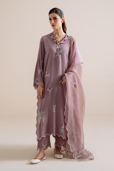 Cross Stitch | Exclusive Pret | Purple Haze-3PC (Shirt, Trouser & Dupatta)