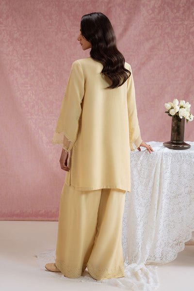 Cross Stitch | Exclusive Pret | Earth Linen-2PC (Shirt & Trouser)