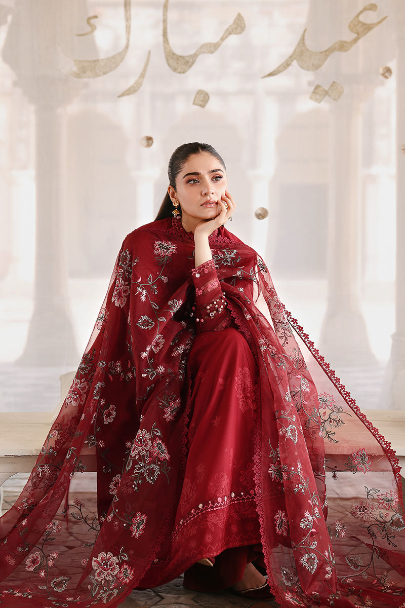 Cross Stitch | Eid Lawn 26 | ROUGE FLARE, image 5
