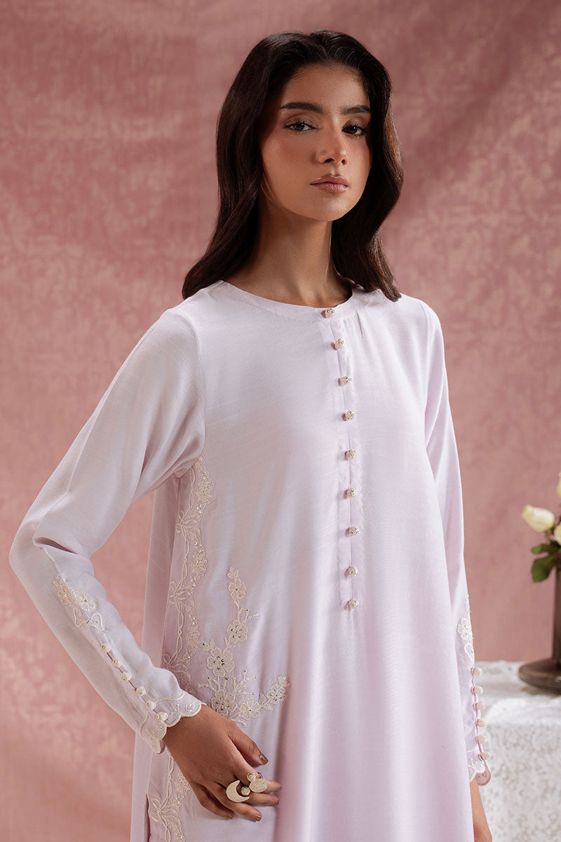 Cross Stitch | Exclusive Pret | Lilac Mist-2PC (Shirt & Trouser)-4
