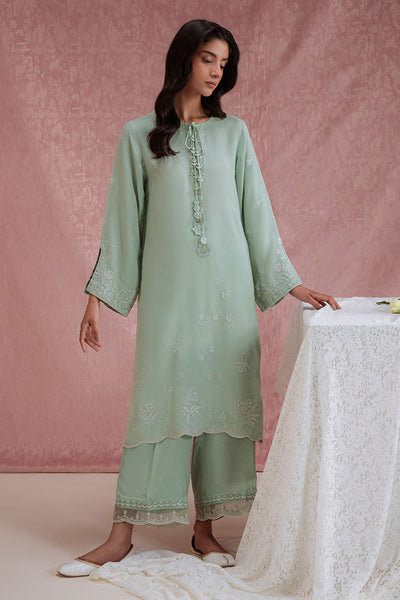 Cross Stitch | Exclusive Pret | Green Reverie-2PC (Shirt & Trouser)