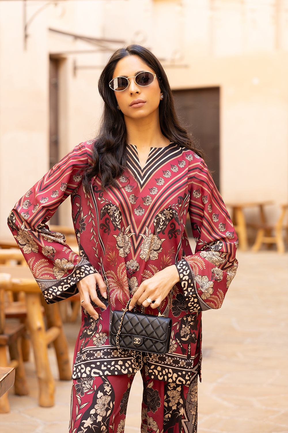 Saira Rizwan | Resort Collection 25 | ROSA-SRRC03-25 -  Saira Rizwan Ladies Clothes - Original Designer Dress - House of Maryam
