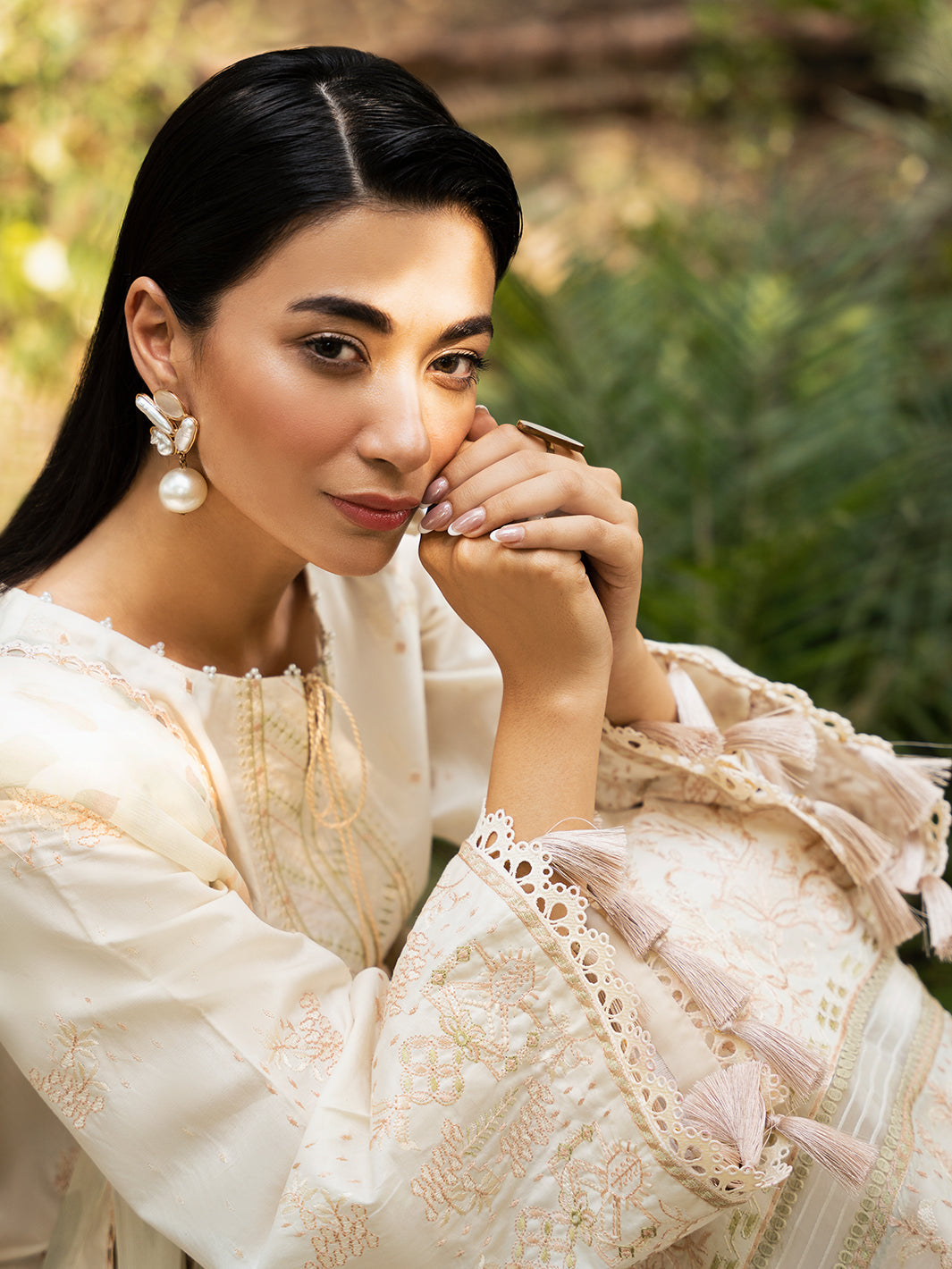 Izel | Dastak Luxury Lawn | MAAHAY -  Izel Ladies Clothes - Original Designer Dress - House of Maryam