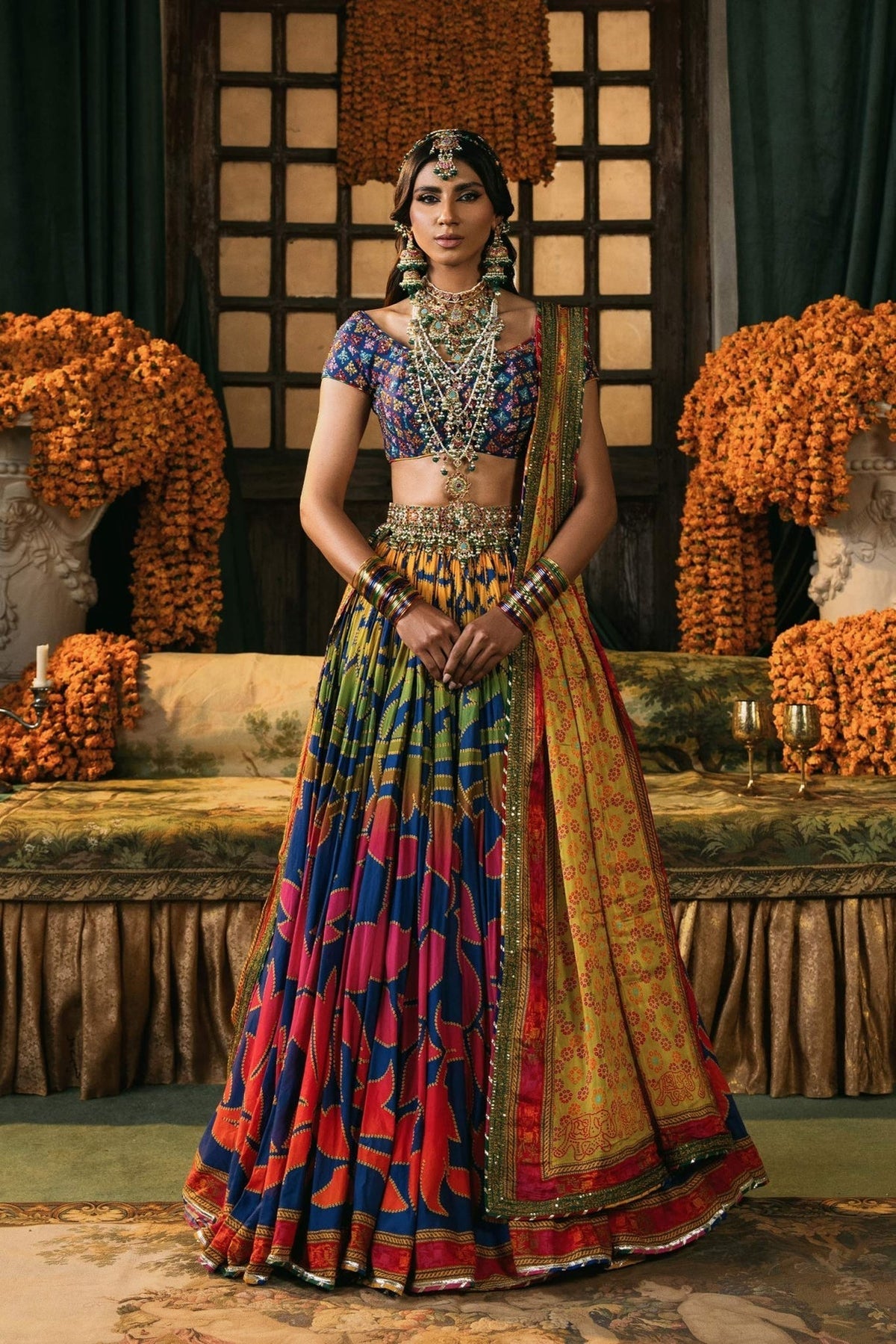 Fahad Hussayn | Lawn Banger | Machla Magar -  Fahad Hussayn Ladies Clothes - Original Designer Dress - House of Maryam