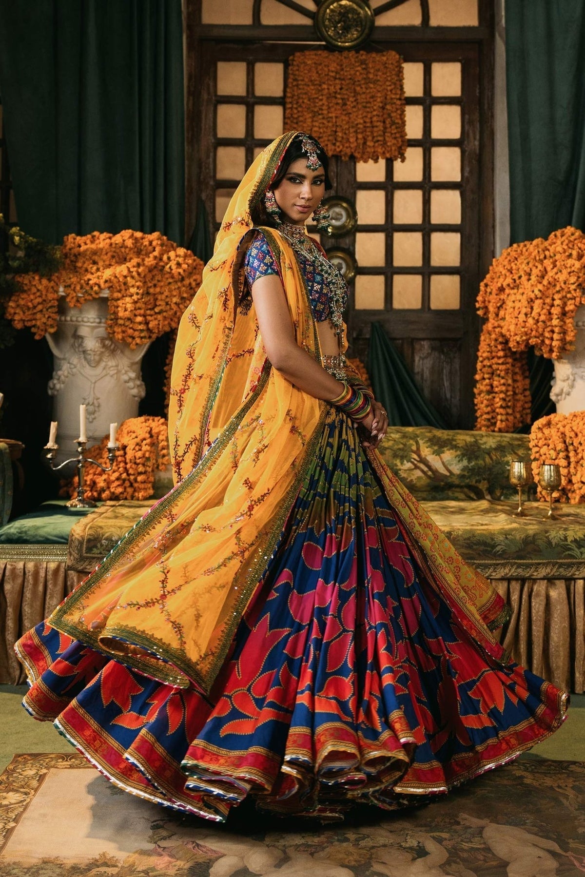 Fahad Hussayn | Lawn Banger | Machla Magar -  Fahad Hussayn Ladies Clothes - Original Designer Dress - House of Maryam