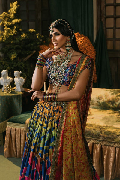 Fahad Hussayn | Lawn Banger | Machla Magar -  Fahad Hussayn Ladies Clothes - Original Designer Dress - House of Maryam