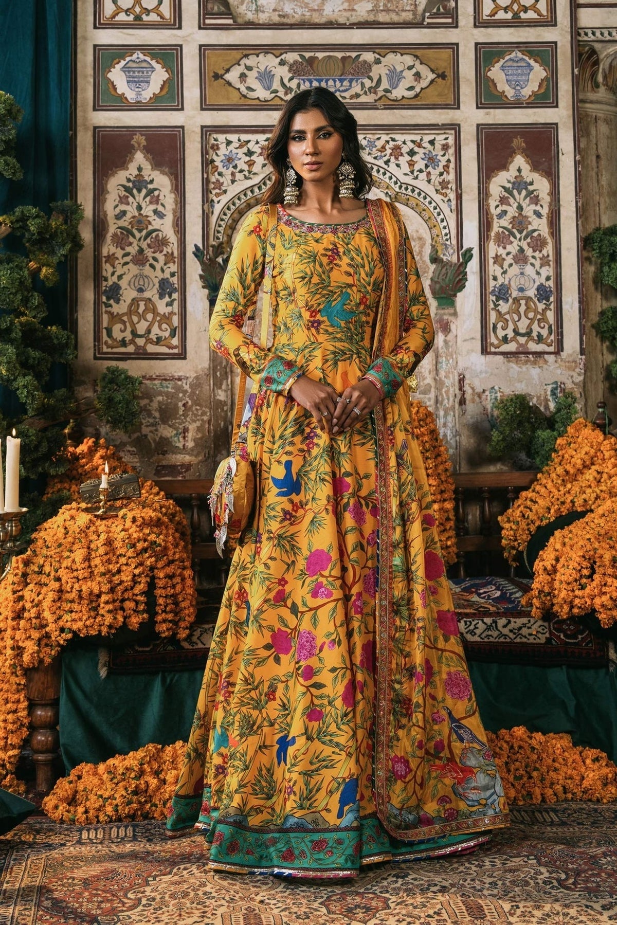 Fahad Hussayn | Lawn Banger | Magra -  Fahad Hussayn Ladies Clothes - Original Designer Dress - House of Maryam