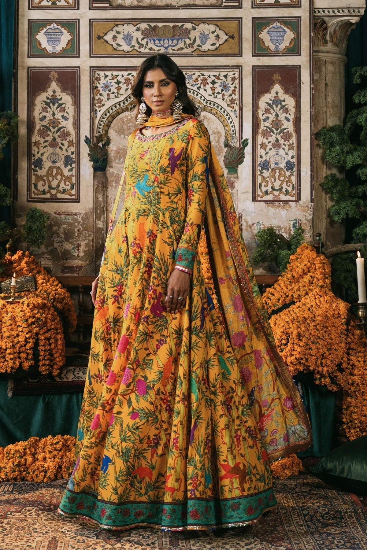Fahad Hussayn | Lawn Banger | Magra -  Fahad Hussayn Ladies Clothes - Original Designer Dress - House of Maryam