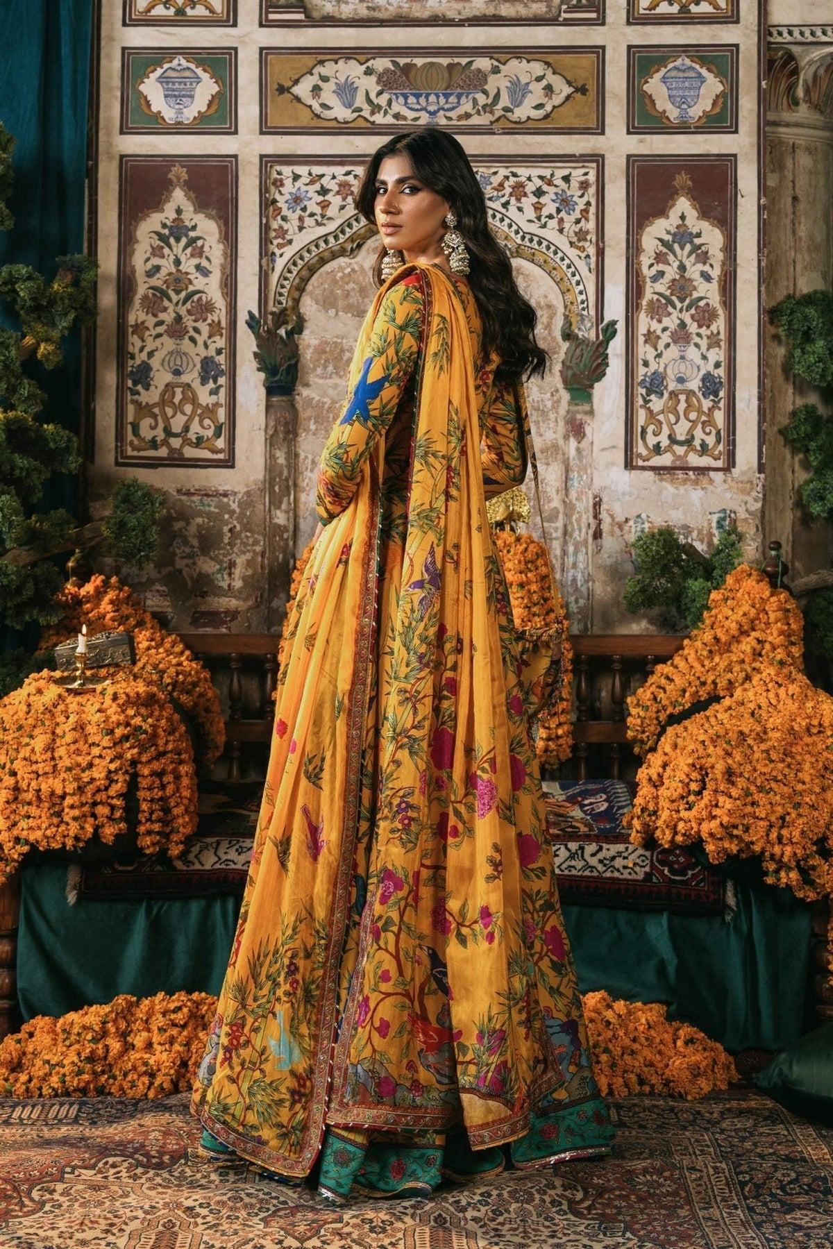 Fahad Hussayn | Lawn Banger | Magra -  Fahad Hussayn Ladies Clothes - Original Designer Dress - House of Maryam