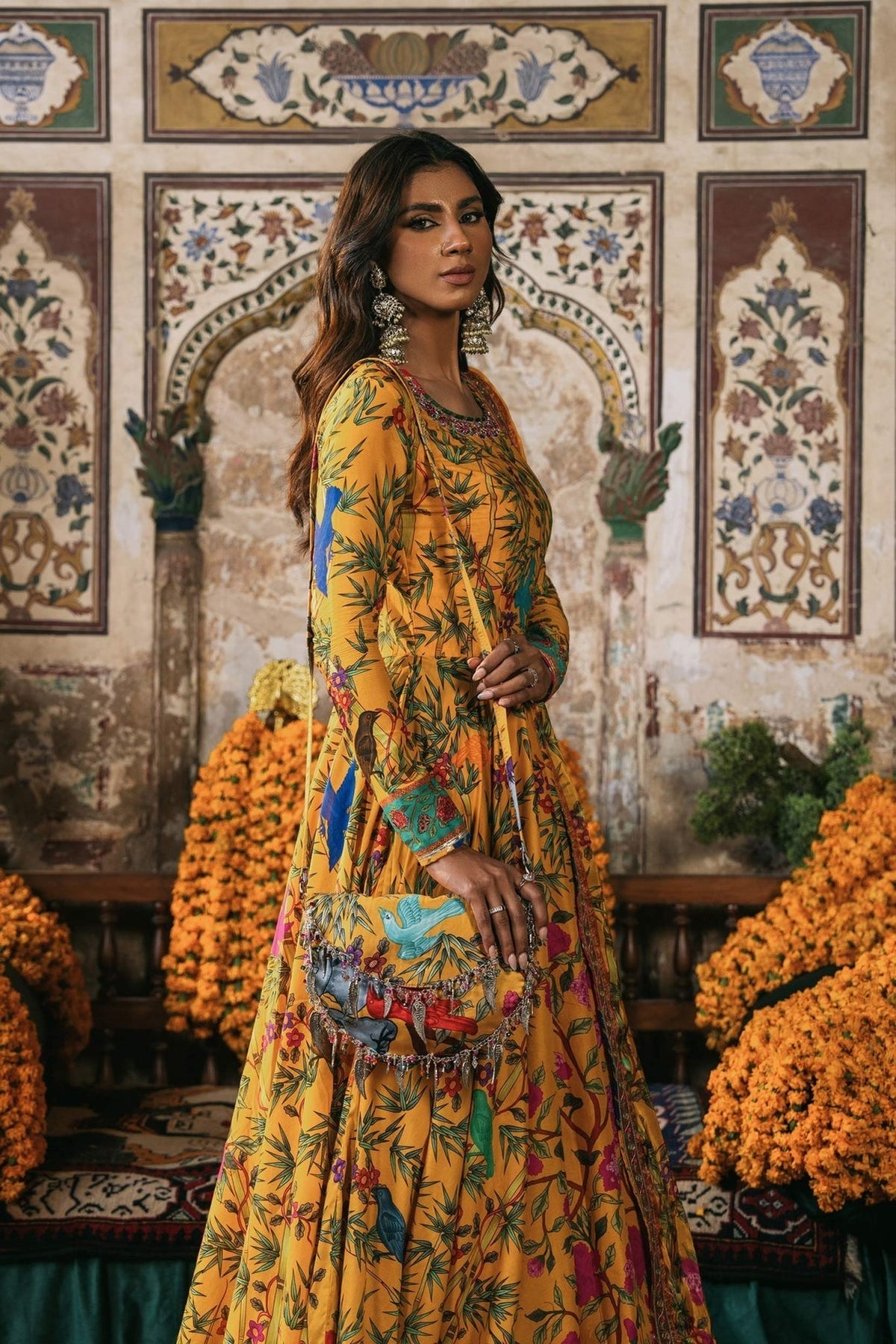 Fahad Hussayn | Lawn Banger | Magra -  Fahad Hussayn Ladies Clothes - Original Designer Dress - House of Maryam