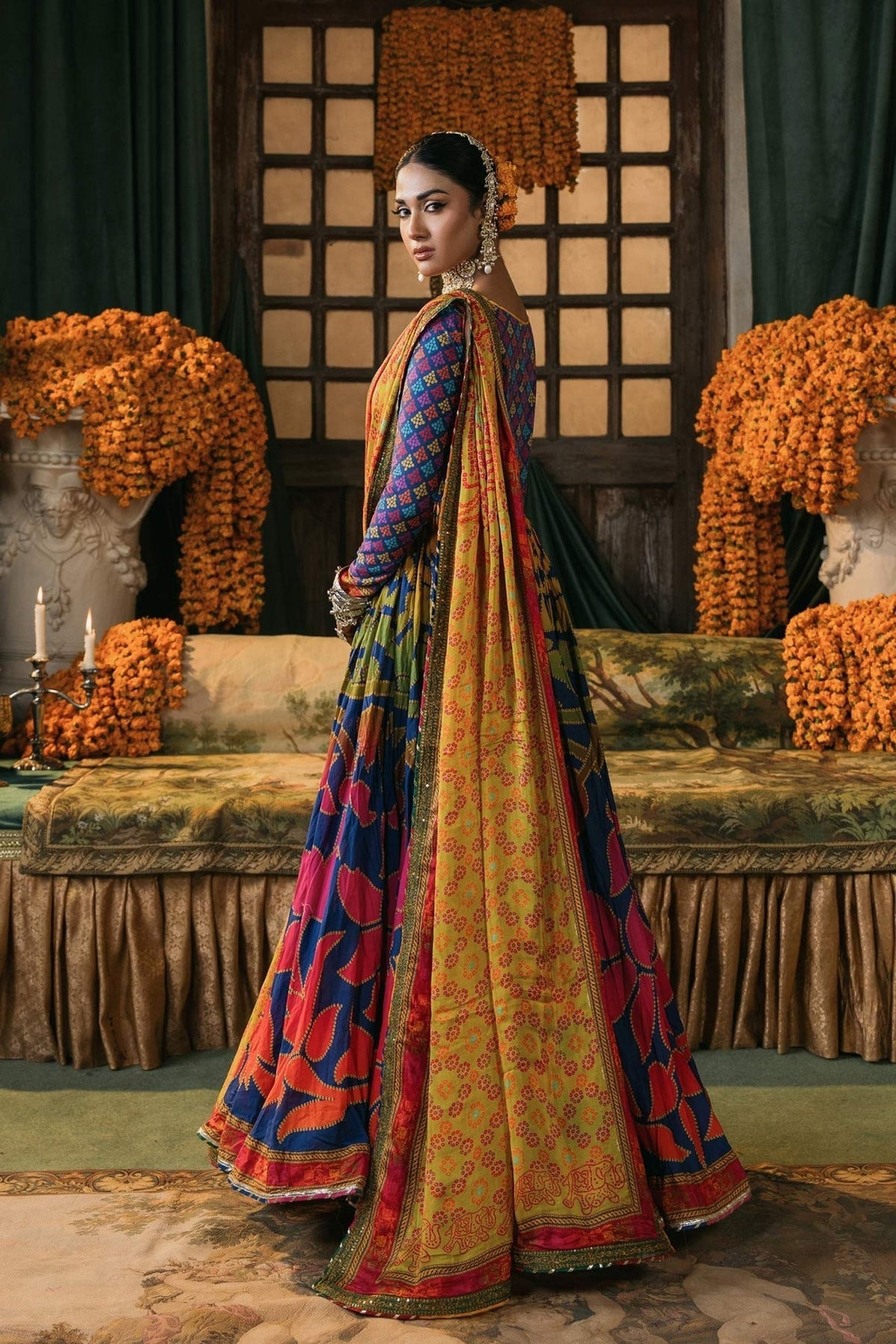 Fahad Hussayn | Lawn Banger | Maharana -  Fahad Hussayn Ladies Clothes - Original Designer Dress - House of Maryam