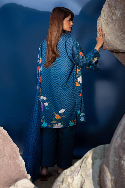 Sana Safinaz | Mahay Spring 24 | H241-013B-2BK -  Sana Safinaz Luxury - Original Designer Dress - House of Maryam