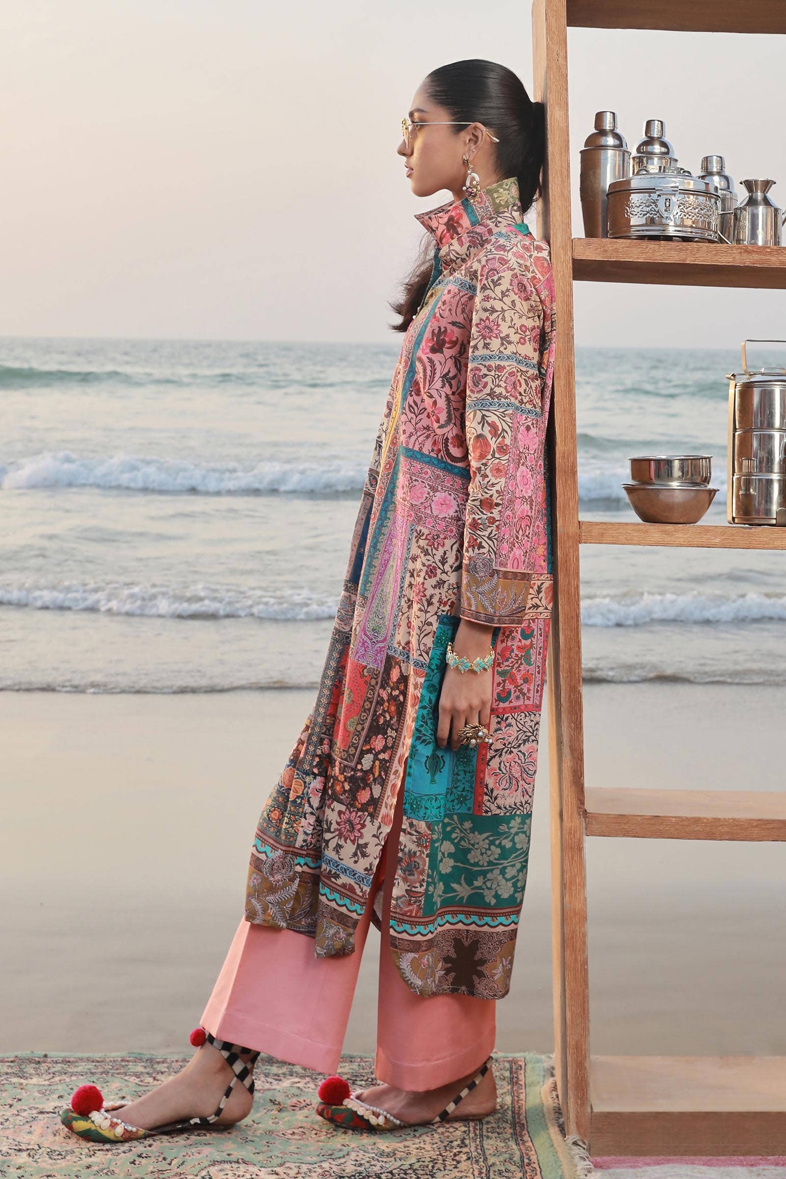 Sana Safinaz | Mahay Spring 24 | H241-014A-2C by Designer Sana Safinaz - House of Maryam - Pakistani Designer Ethnic Wear in {{ shop.shopifyCountryName }}