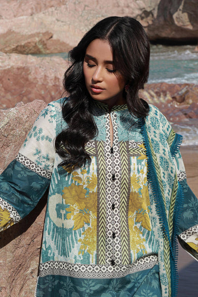 Sana Safinaz | Mahay Spring 24 | H241-015A-2I -  Sana Safinaz Luxury - Original Designer Dress - House of Maryam