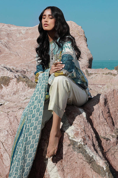 Sana Safinaz | Mahay Spring 24 | H241-015A-2I -  Sana Safinaz Luxury - Original Designer Dress - House of Maryam
