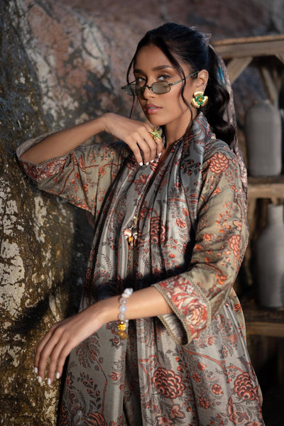 Sana Safinaz | Mahay Spring 24 | H241-016A-3CK -  Sana Safinaz Luxury - Original Designer Dress - House of Maryam