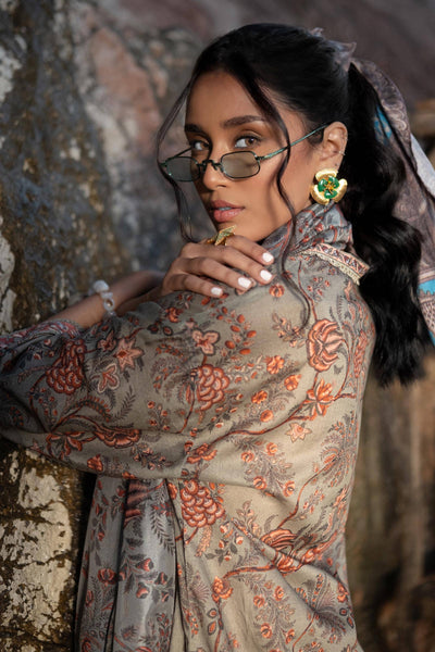 Sana Safinaz | Mahay Spring 24 | H241-016A-3CK -  Sana Safinaz Luxury - Original Designer Dress - House of Maryam