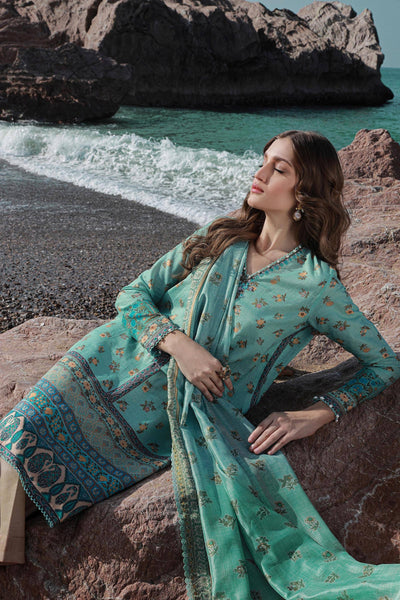 Sana Safinaz | Mahay Spring 24 | H241-017B-2BK -  Sana Safinaz Luxury - Original Designer Dress - House of Maryam