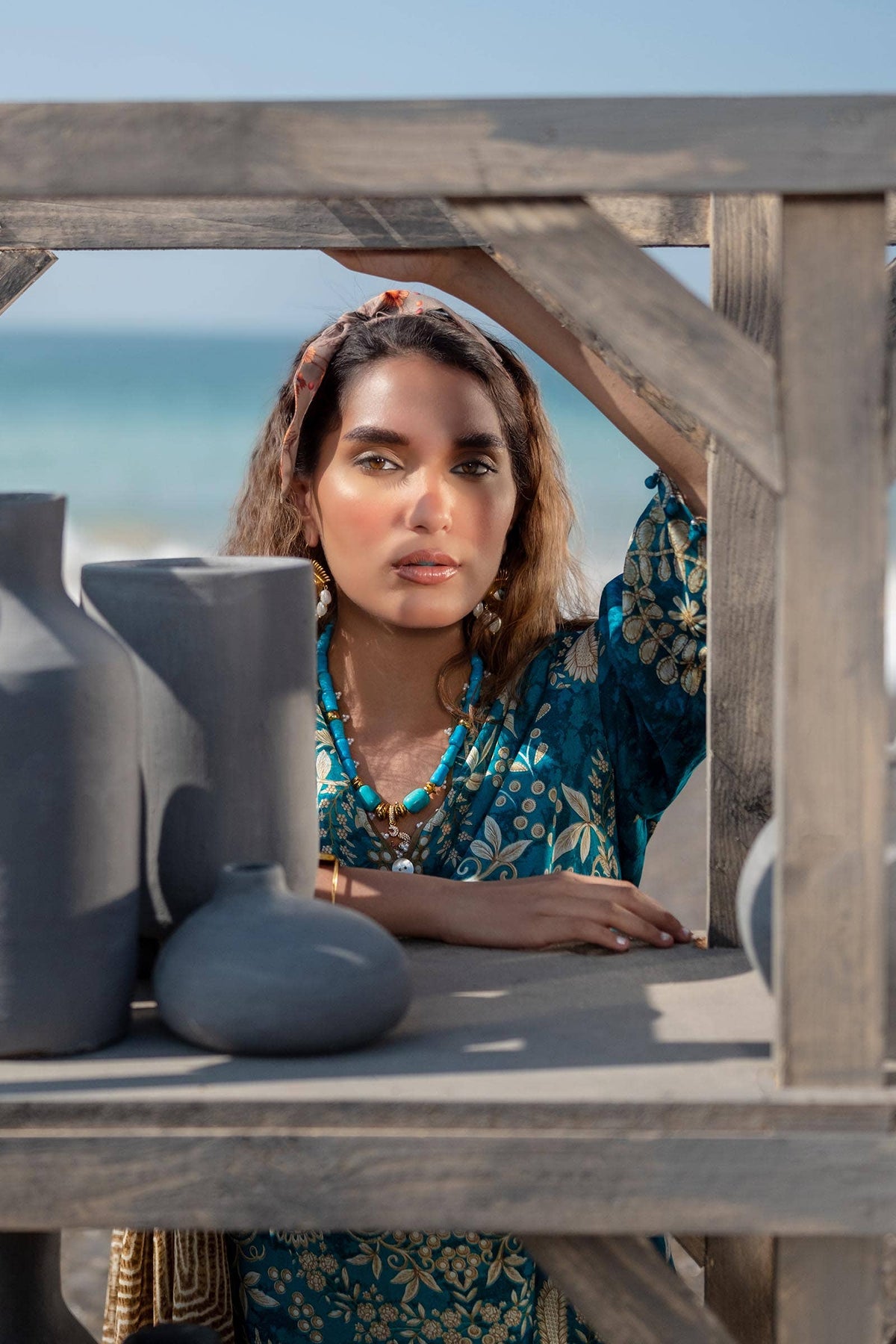 Sana Safinaz | Mahay Spring 24 | H241-018B-2BG -  Sana Safinaz Luxury - Original Designer Dress - House of Maryam