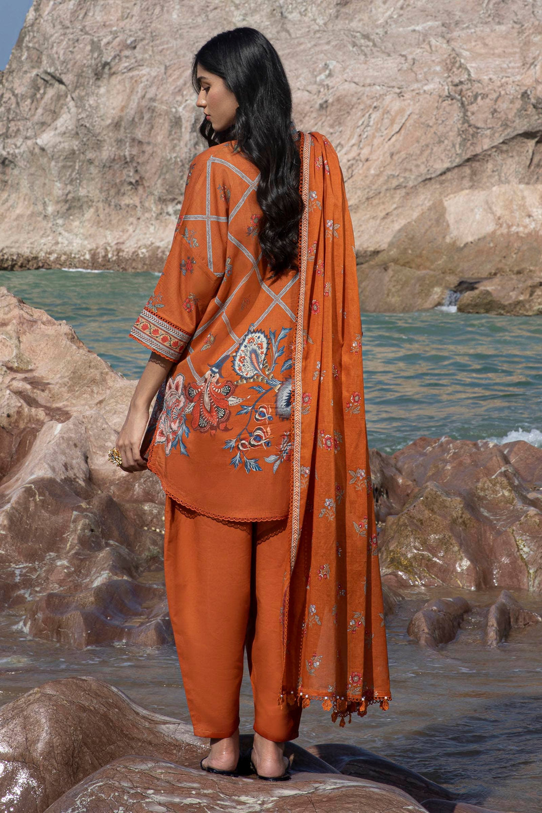 Sana Safinaz | Mahay Spring 24 | H241-020A-3CG -  Sana Safinaz Luxury -  House of Maryam