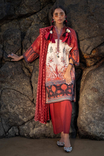 Sana Safinaz | Mahay Spring 24 | H241-021A-3DE -  Sana Safinaz Luxury - Original Designer Dress - House of Maryam