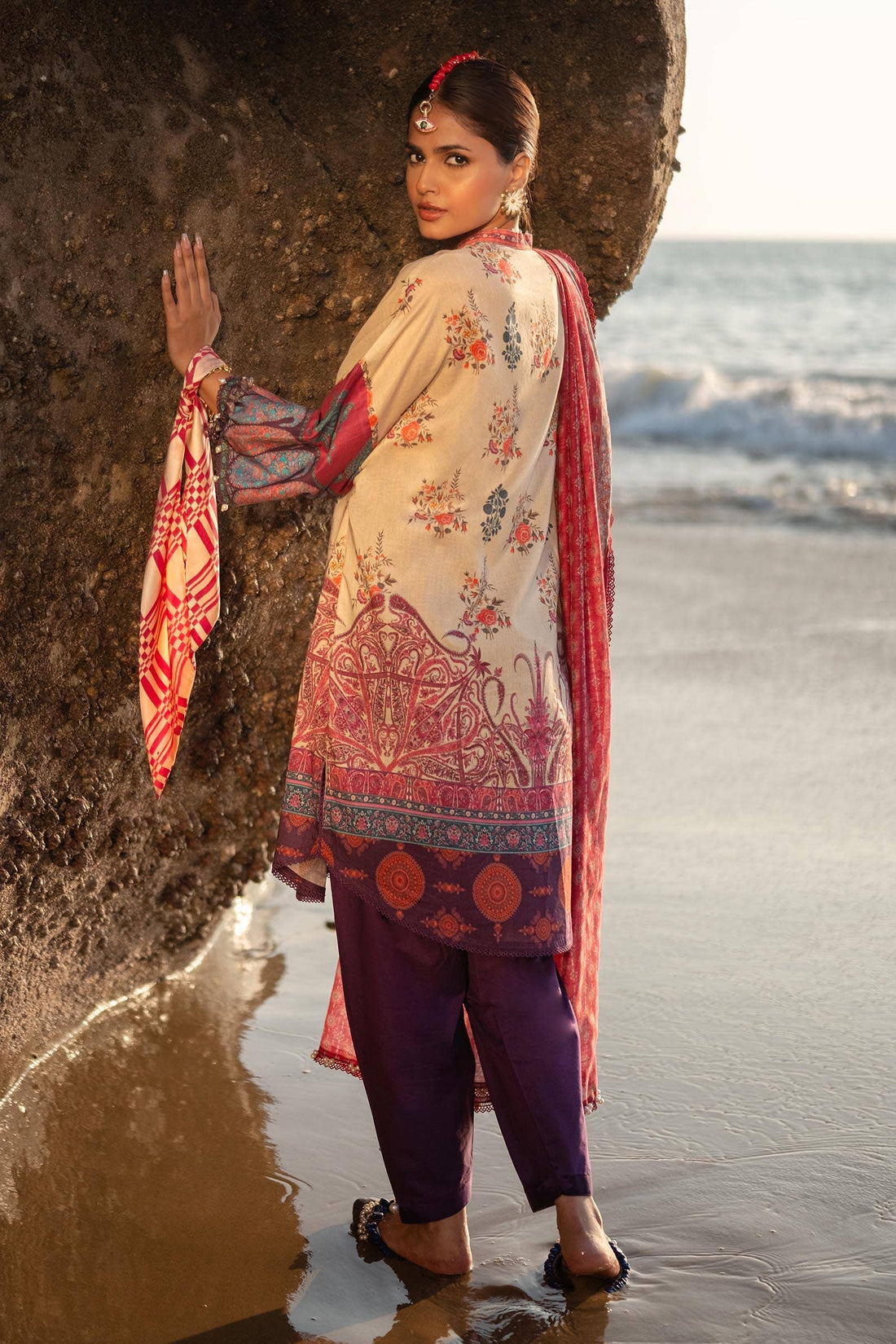 Sana Safinaz | Mahay Spring 24 | H241-021B-3DE -  Sana Safinaz Luxury -  House of Maryam