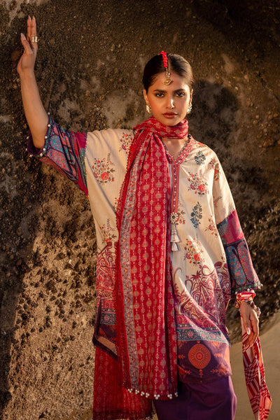 Sana Safinaz | Mahay Spring 24 | H241-021B-3DE -  Sana Safinaz Luxury - Original Designer Dress - House of Maryam