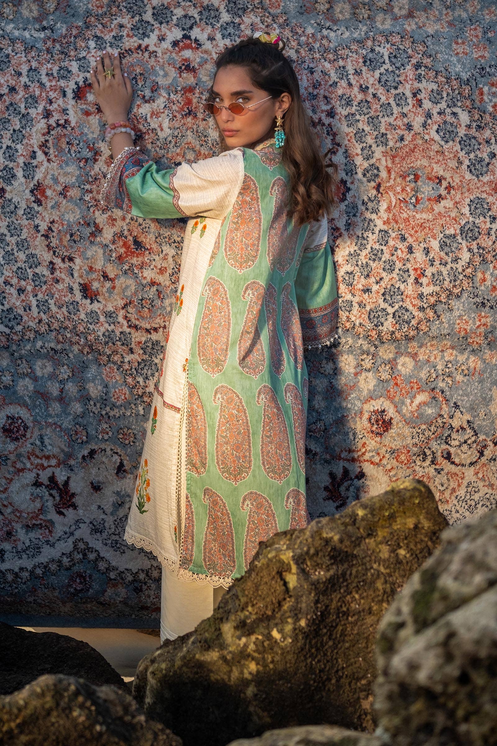 Sana Safinaz | Mahay Spring 24 | H241-022A-2BS -  Sana Safinaz Luxury -  House of Maryam